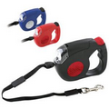 Retractable Dog Leash w/ Torch Light